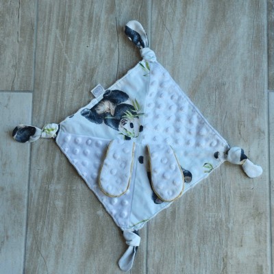 Doudou oreilles panda
