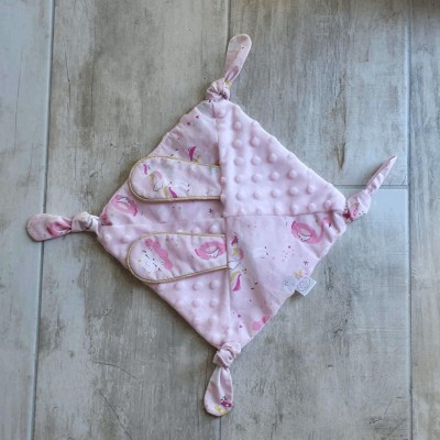 Doudou oreilles licorne
