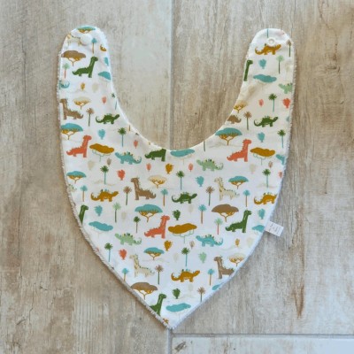 Bavoir bandana Dino