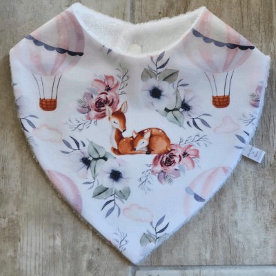 Bavoir bandana Biche