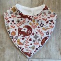 Bavoir bandana renard