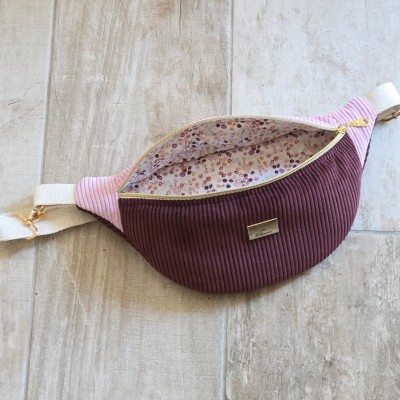 Sac banane Prunette